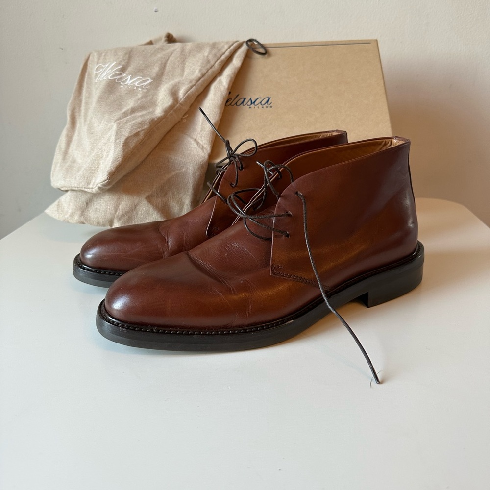Velasca dress leather shoe  size 41.5/ 8.5